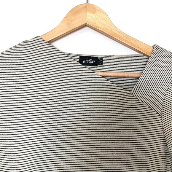 Kate Spade Saturday Slant Neck Knit Jersey Dress - Picture 9 of 15